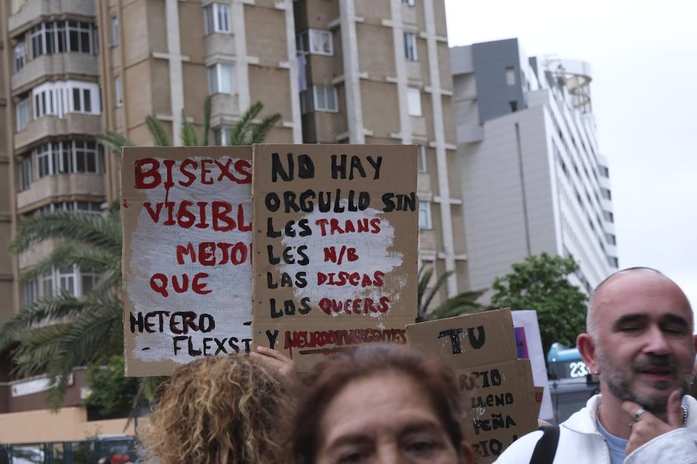La marcha LGTBIQ+ de la capital grancanaria, en imágenes