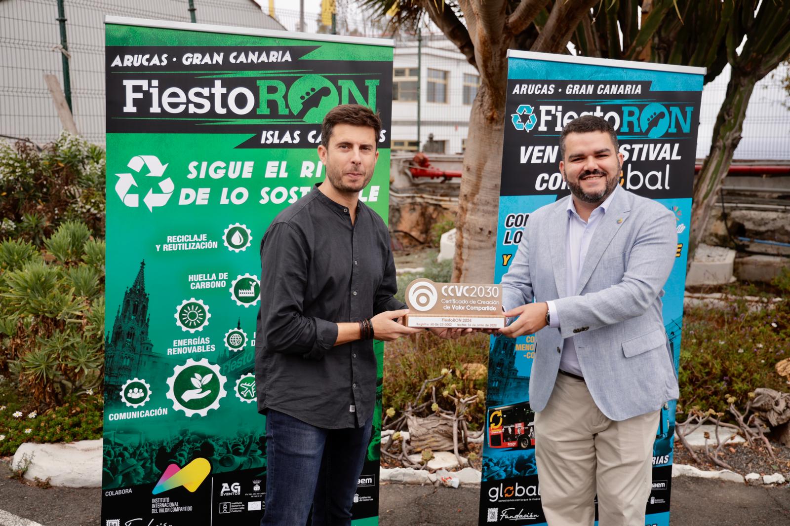 La presentación del cartel del FiestoRon, en imágenes