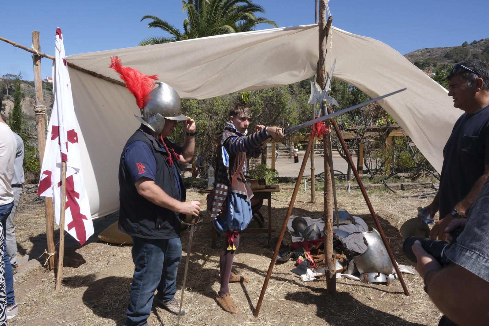 La representación de la Batalla del Batán, en imágenes