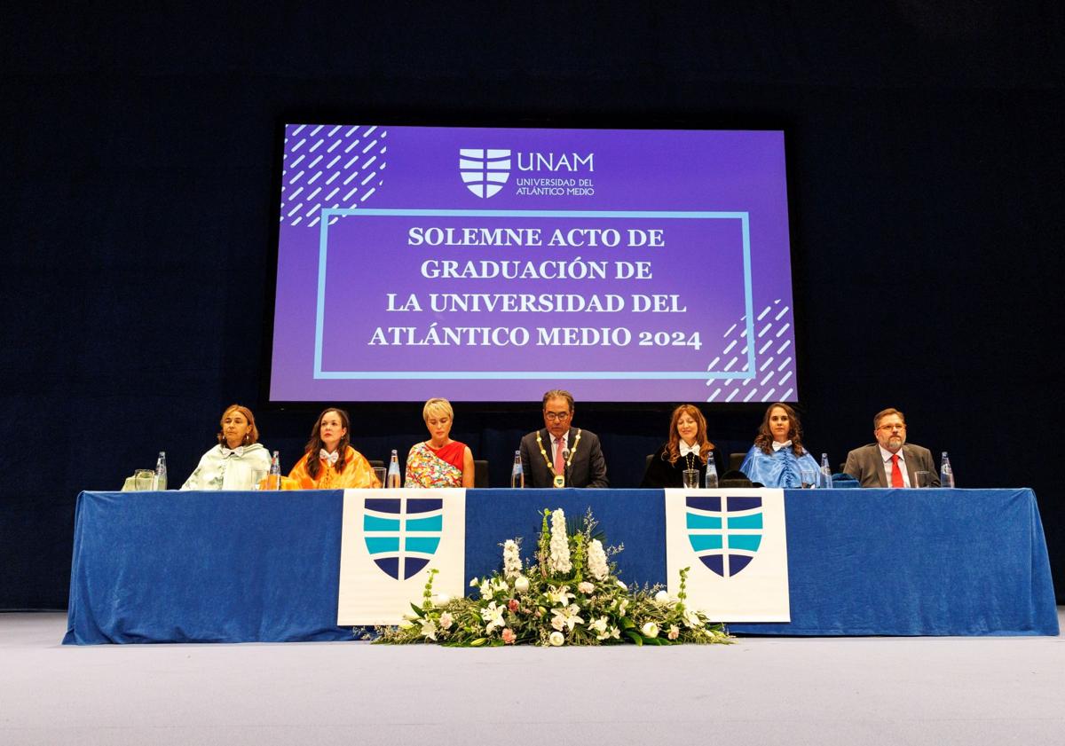 Imagen principal - Acto de Graduación de la Universidad del Atlántico Medio - UNAM