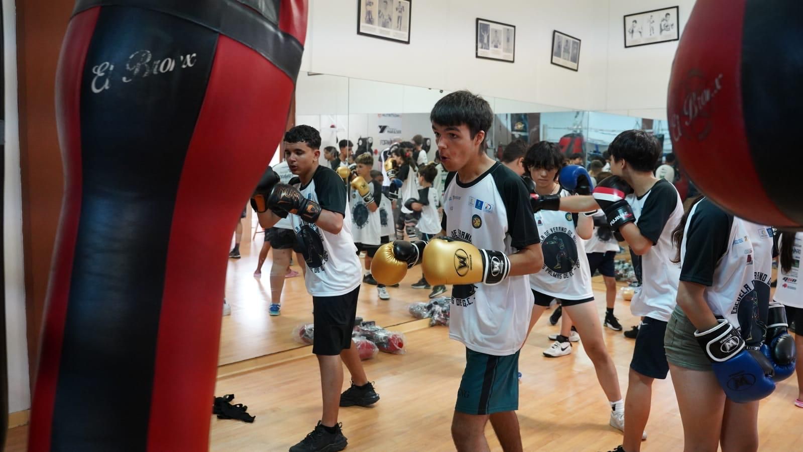 El arranque de la Escuela de Boxeo de Verano, en imágenes