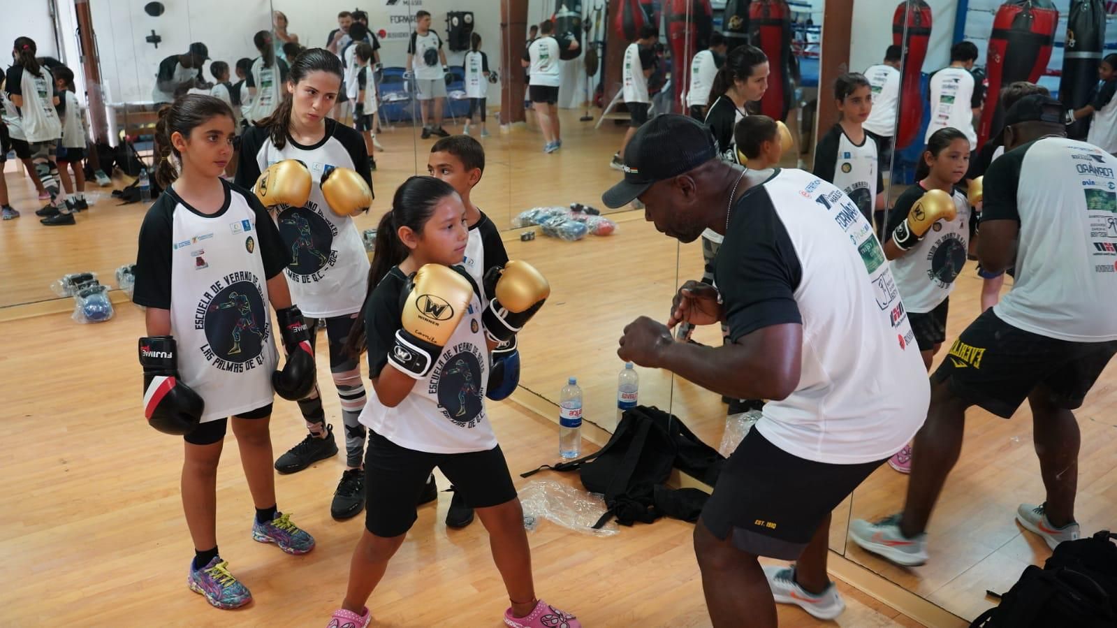 El arranque de la Escuela de Boxeo de Verano, en imágenes