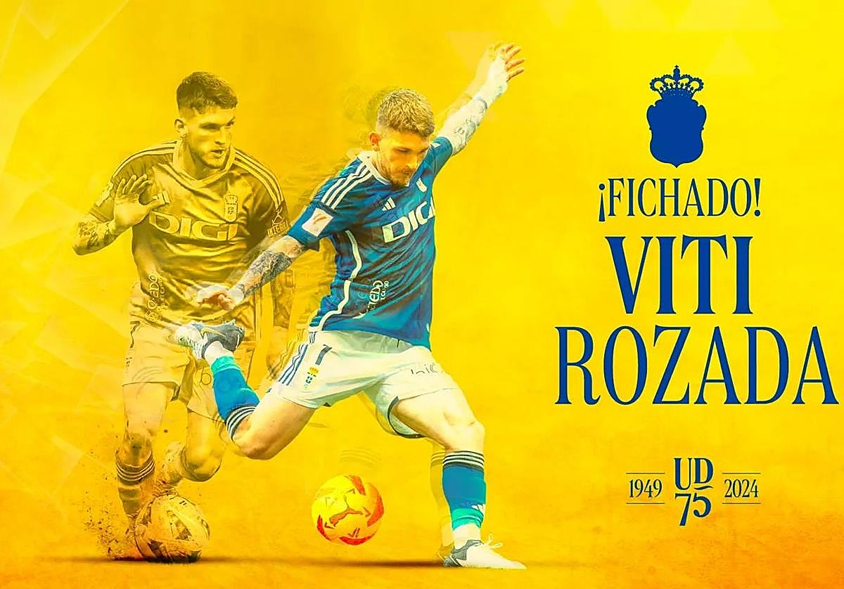 Viti Rozada, nuevo jugador de la UD Las Palmas