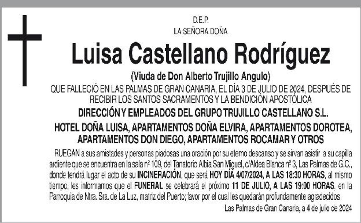 Luisa Castellano Rodríguez