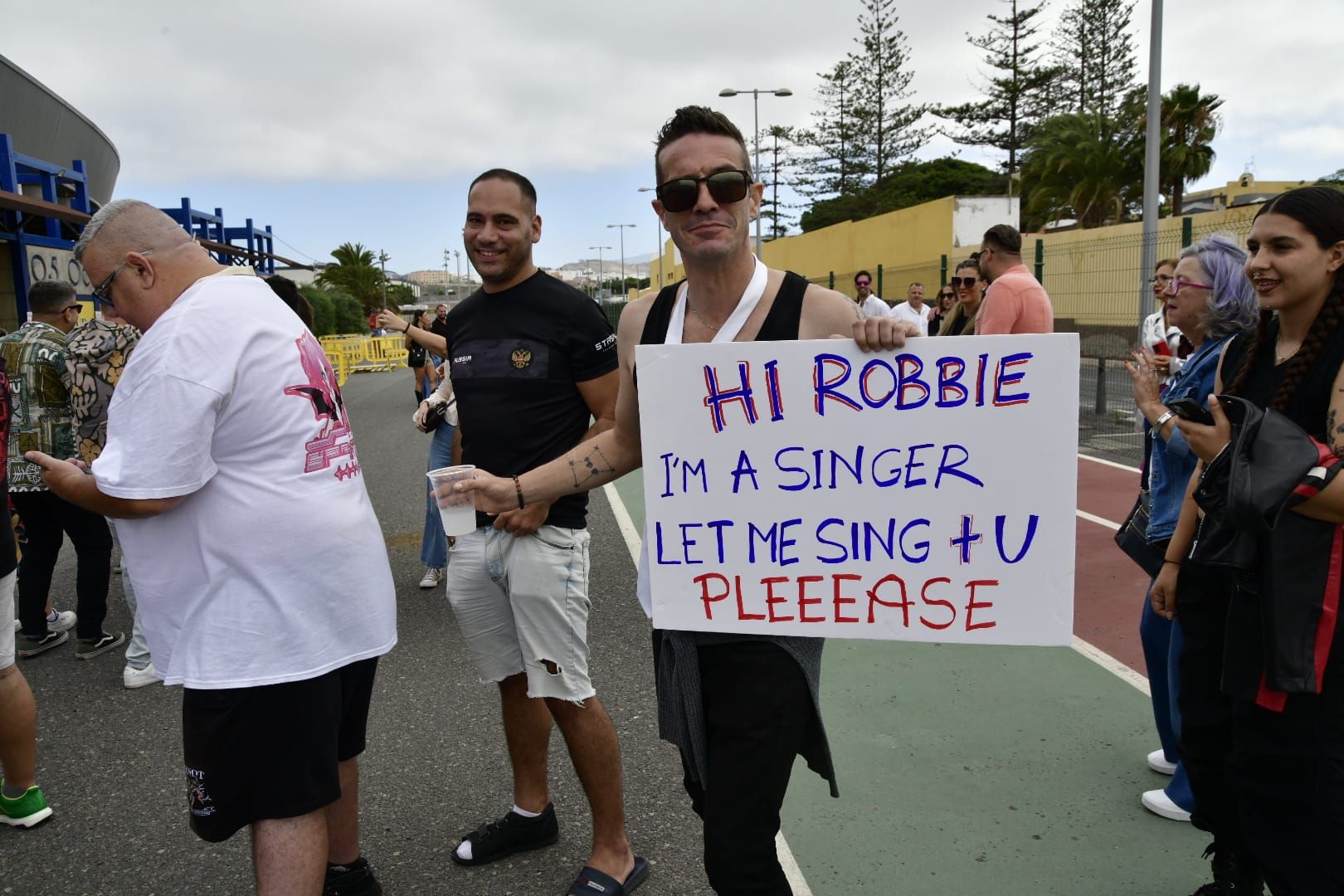 Robbie Williams se desata en el Granca Live Fest