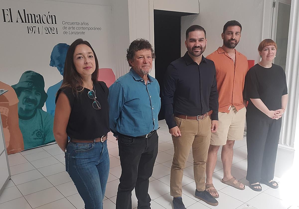 Protagonistas de las muestras.