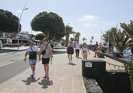 Tramo de la avenida de Las Playas.