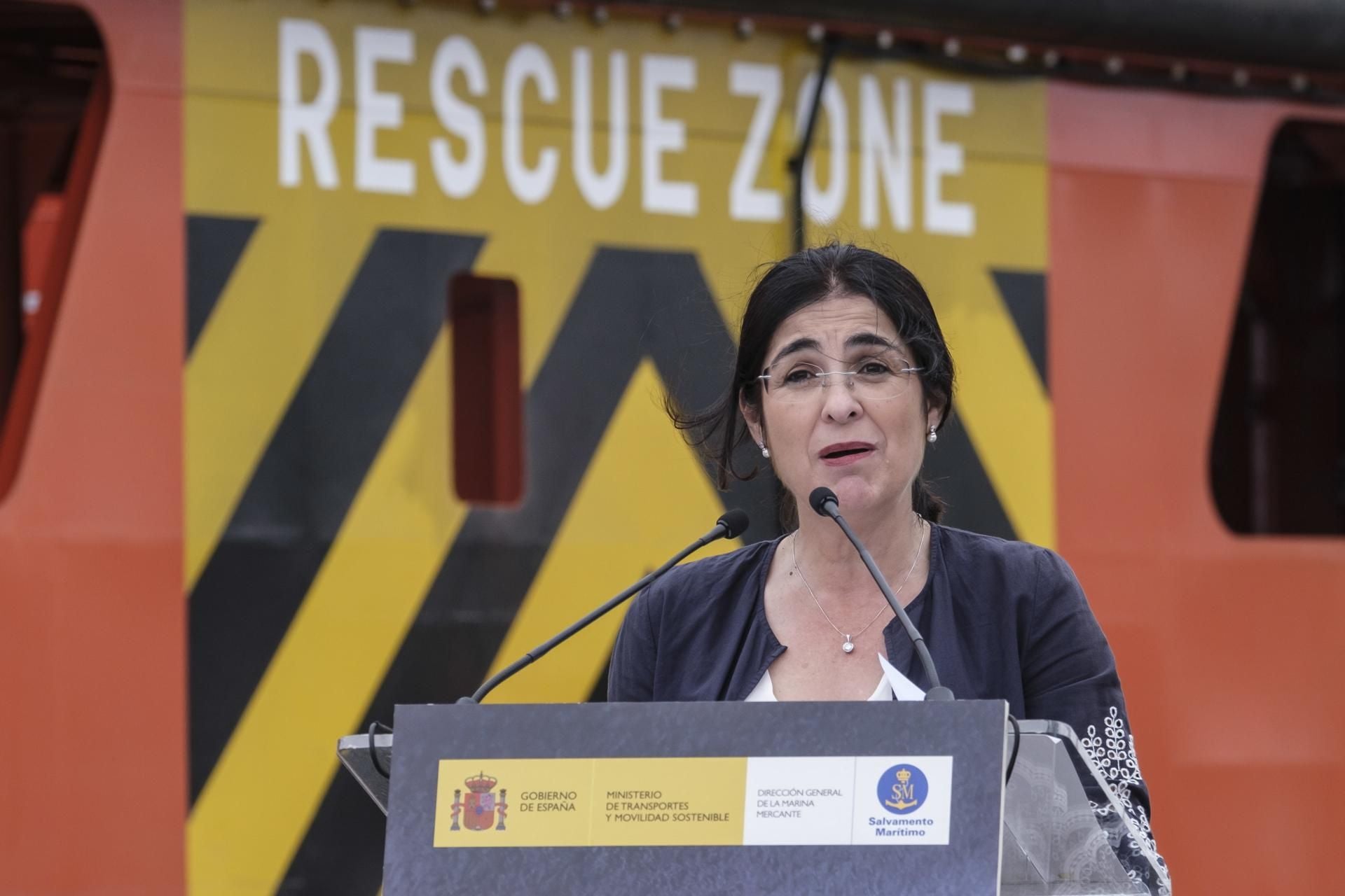 Presentación en Canarias del &#039;Heroínas de Sálvora&#039;, el mayor buque de Salvamento Marítimo