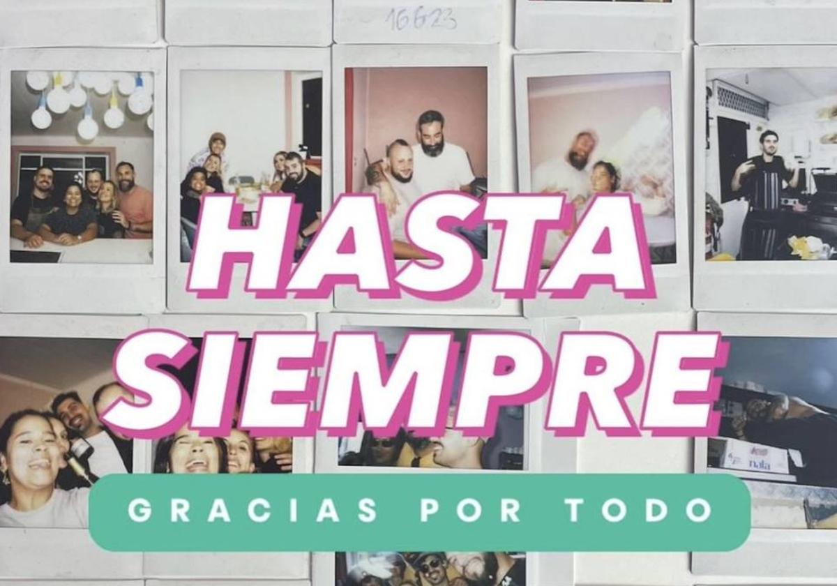 Imagen de despedida en las RRSS de Platóniko