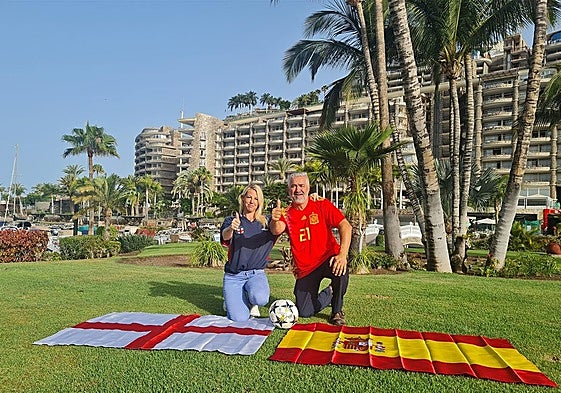 Rivalidad y compañerismo en Anfi antes de la final de la Eurocopa.