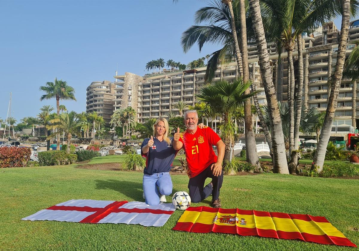España e Inglaterra se retan en Anfi antes de la final de la Eurocopa