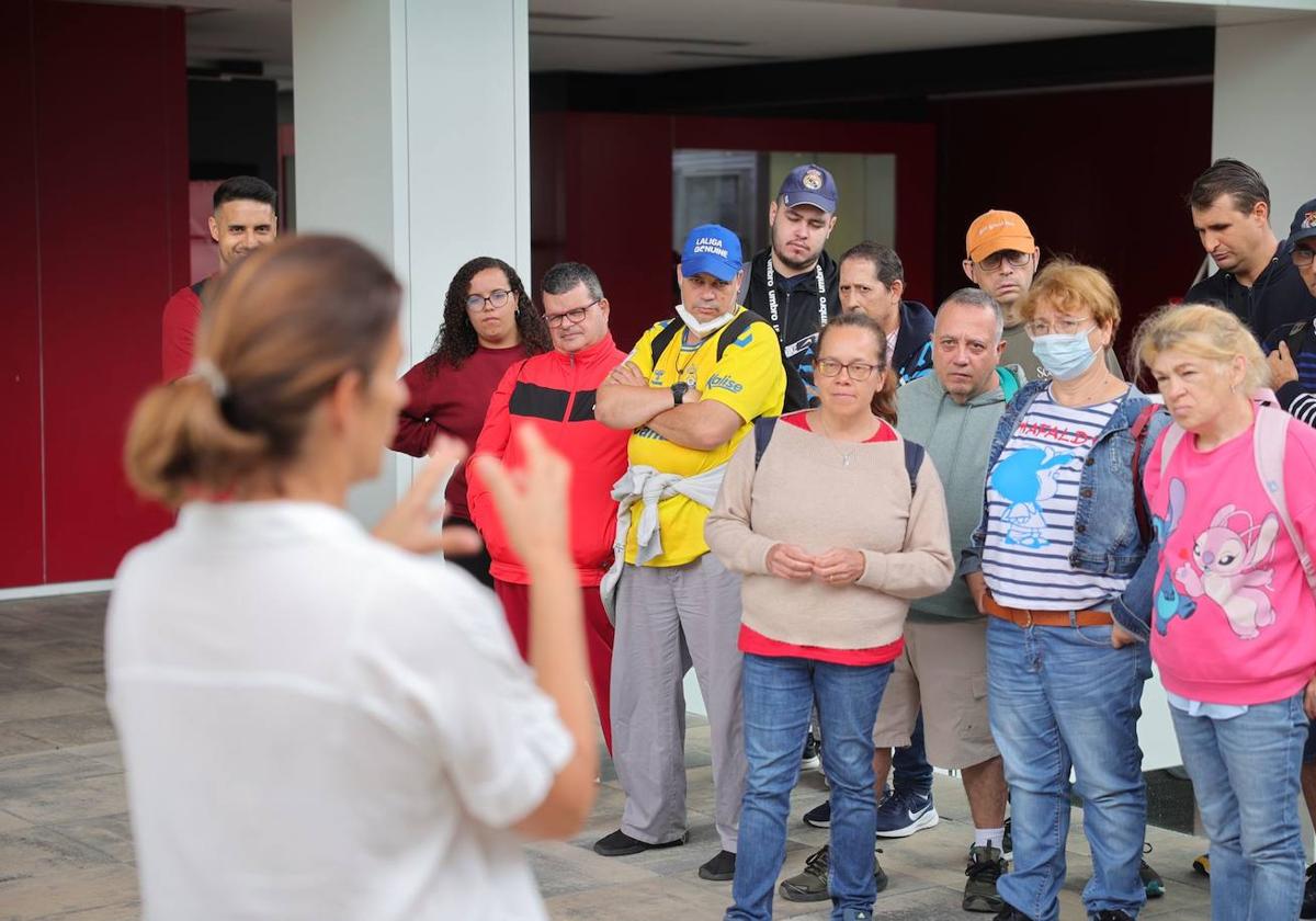 Imágenes de la visita de la Fundación SER