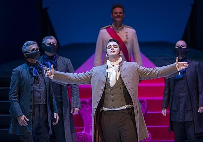 El tenor Xabier Anduaga.