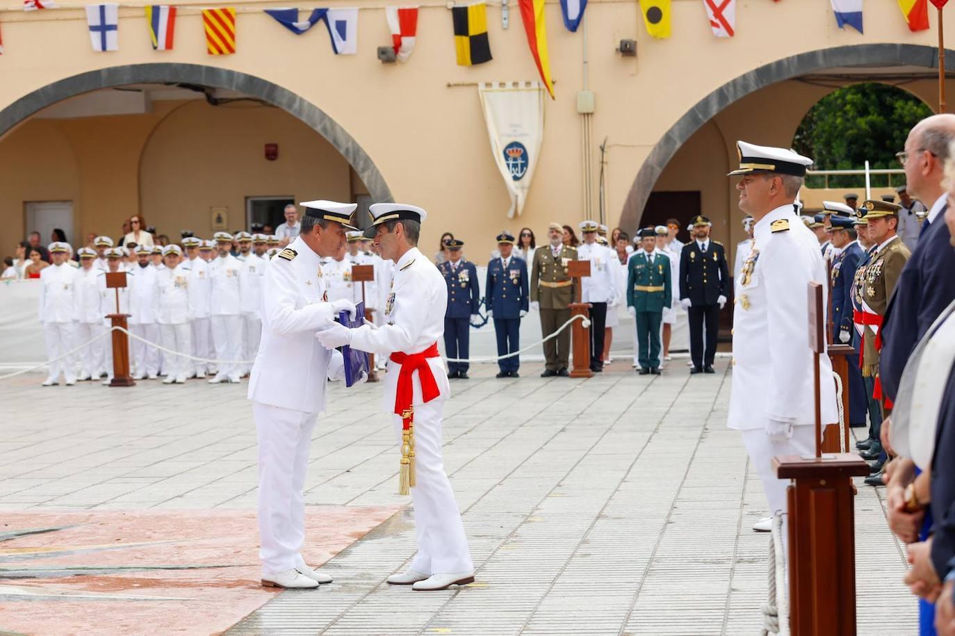 La celebración del Mando Naval de la Armada por la fiesta de la Virgen del Carmen, en imágenes