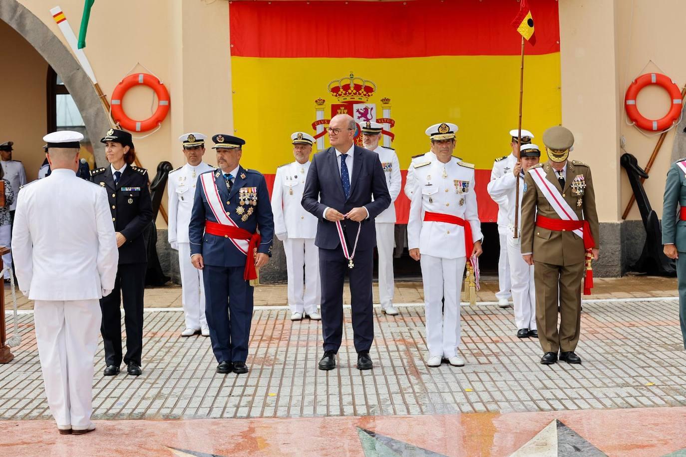 La celebración del Mando Naval de la Armada por la fiesta de la Virgen del Carmen, en imágenes