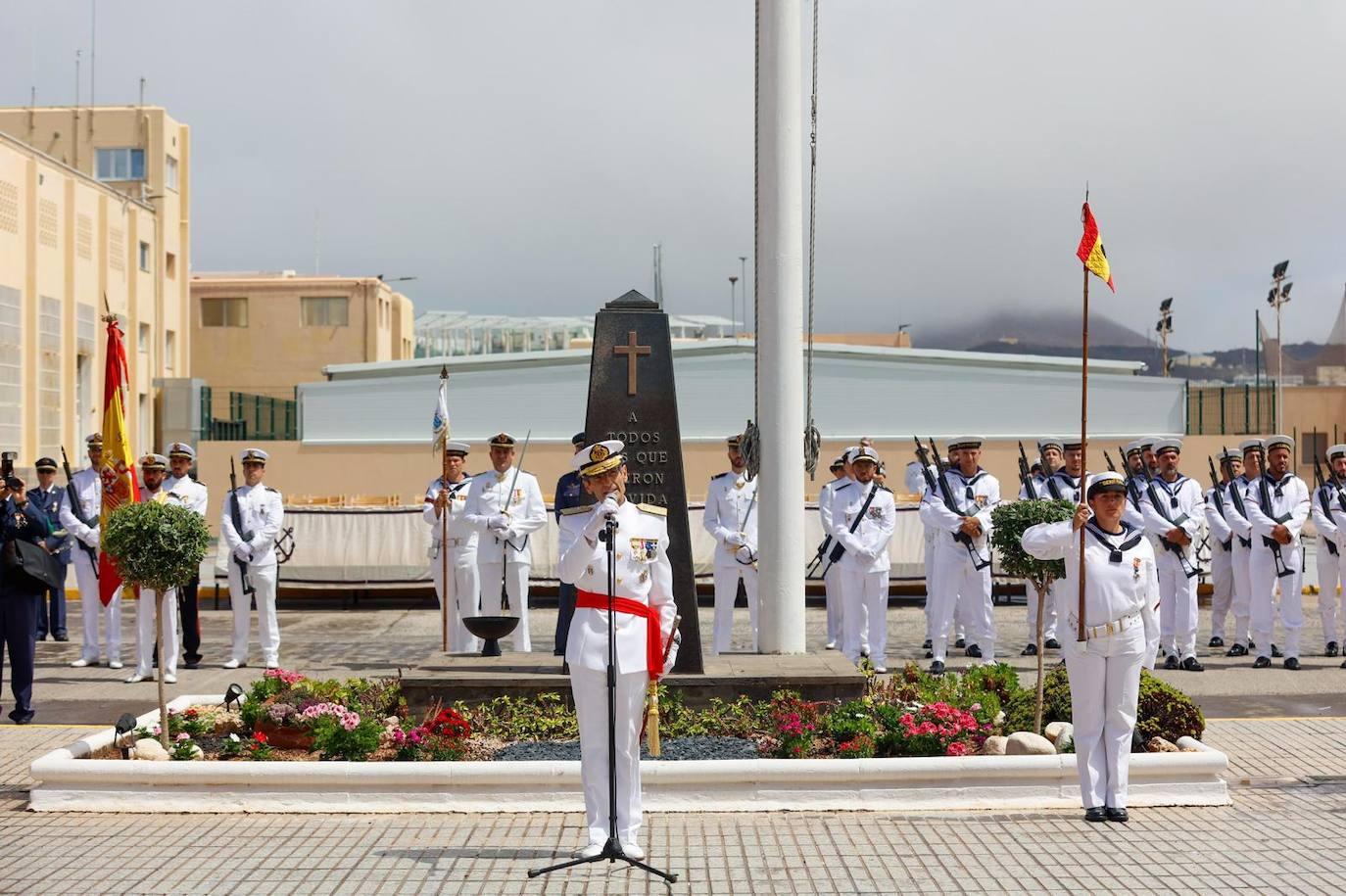 La celebración del Mando Naval de la Armada por la fiesta de la Virgen del Carmen, en imágenes