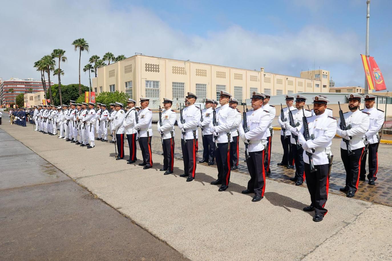 La celebración del Mando Naval de la Armada por la fiesta de la Virgen del Carmen, en imágenes