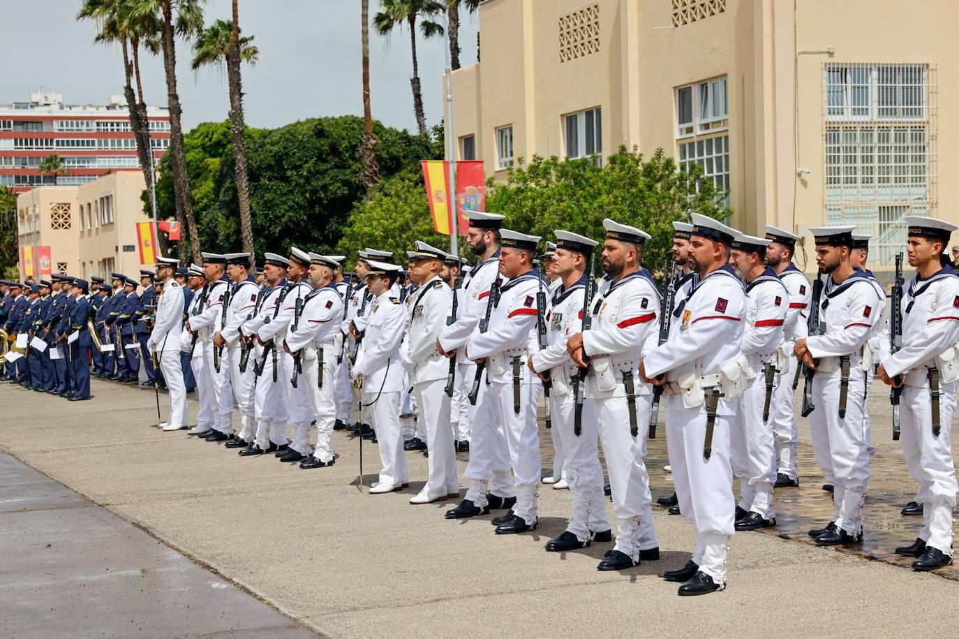 La celebración del Mando Naval de la Armada por la fiesta de la Virgen del Carmen, en imágenes