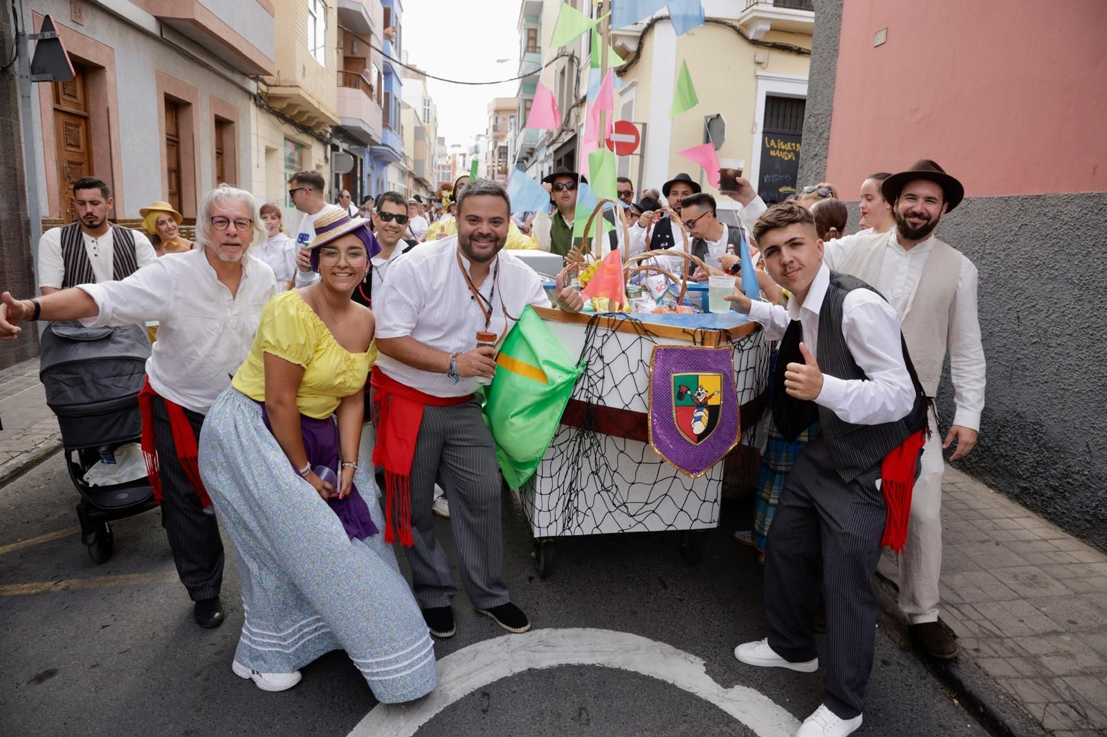 La romería ofrenda del Carmen, en imágenes