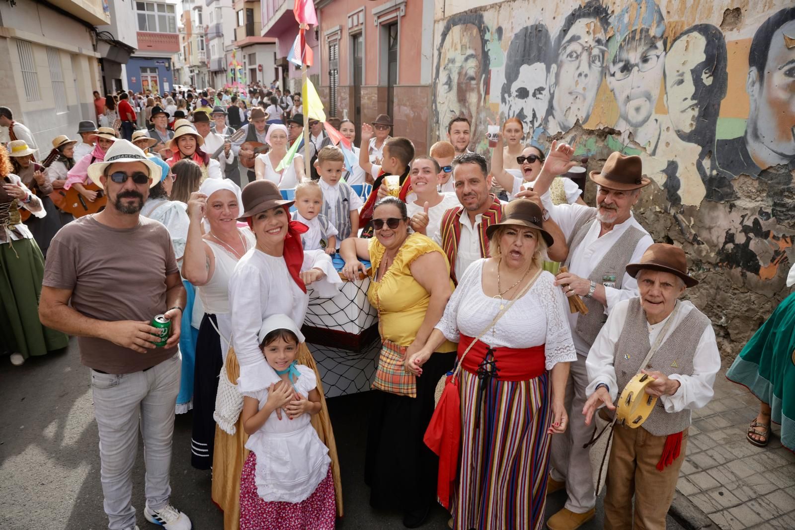 La romería ofrenda del Carmen, en imágenes