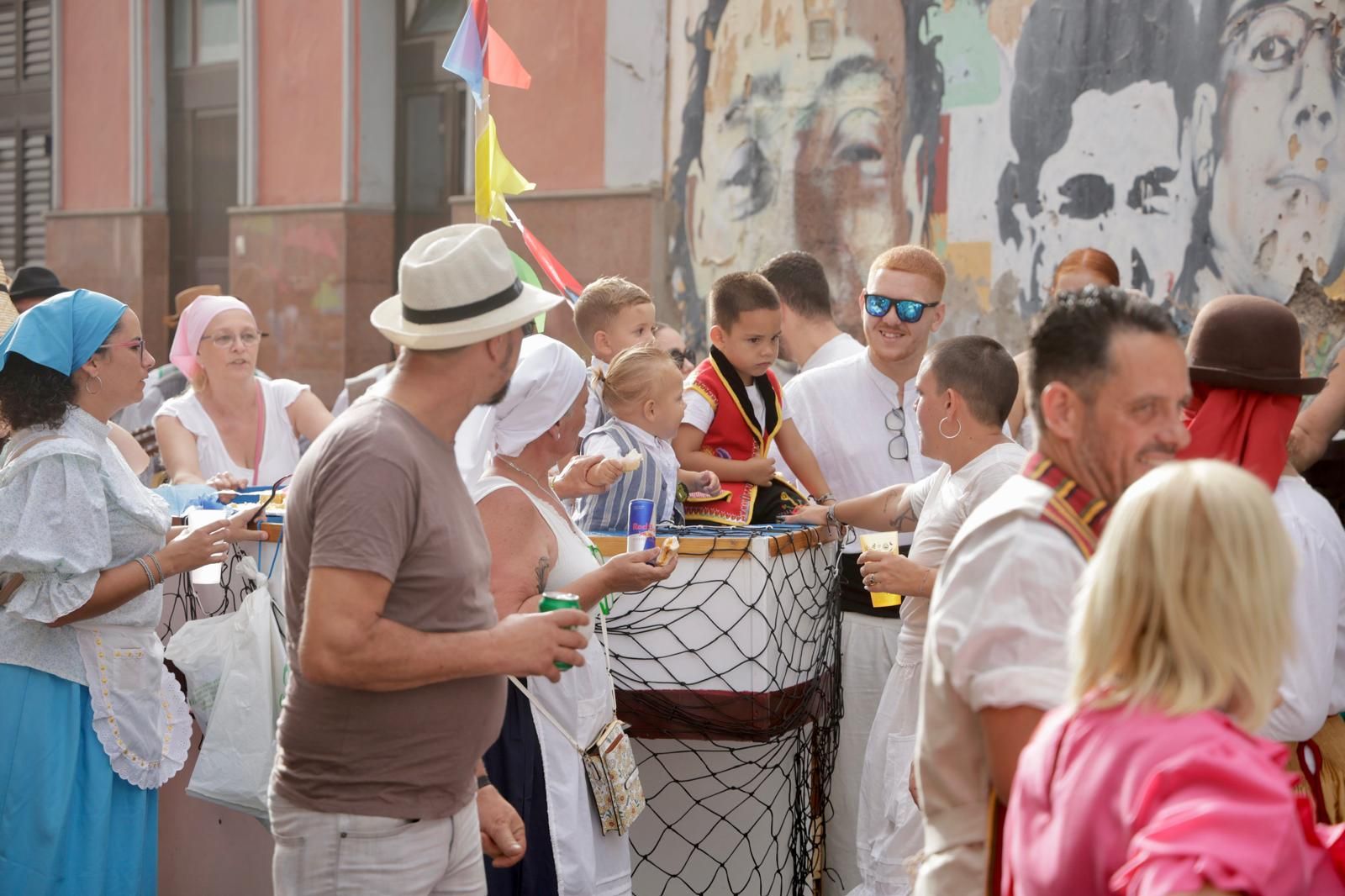 La romería ofrenda del Carmen, en imágenes