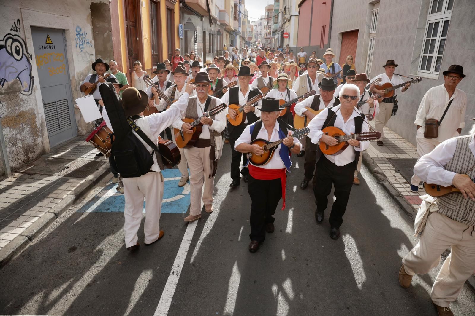 La romería ofrenda del Carmen, en imágenes