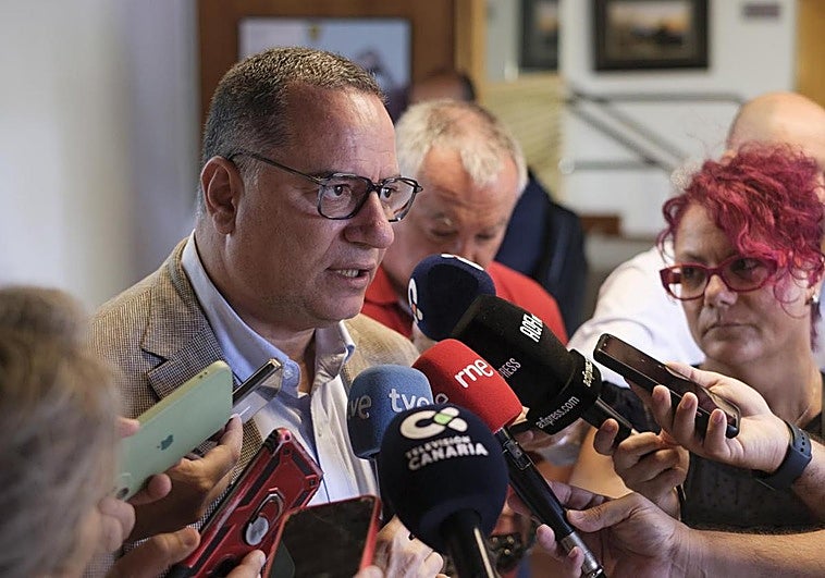 El consejero de Educación del archipiélago, Poli Suárez, en una imagen de archivo.