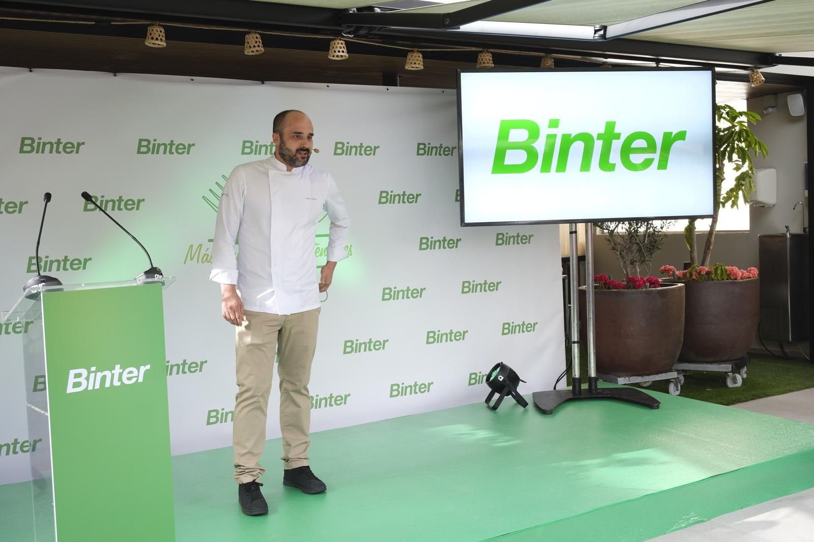 La presentación de los nuevos menús de Binter, en imágenes