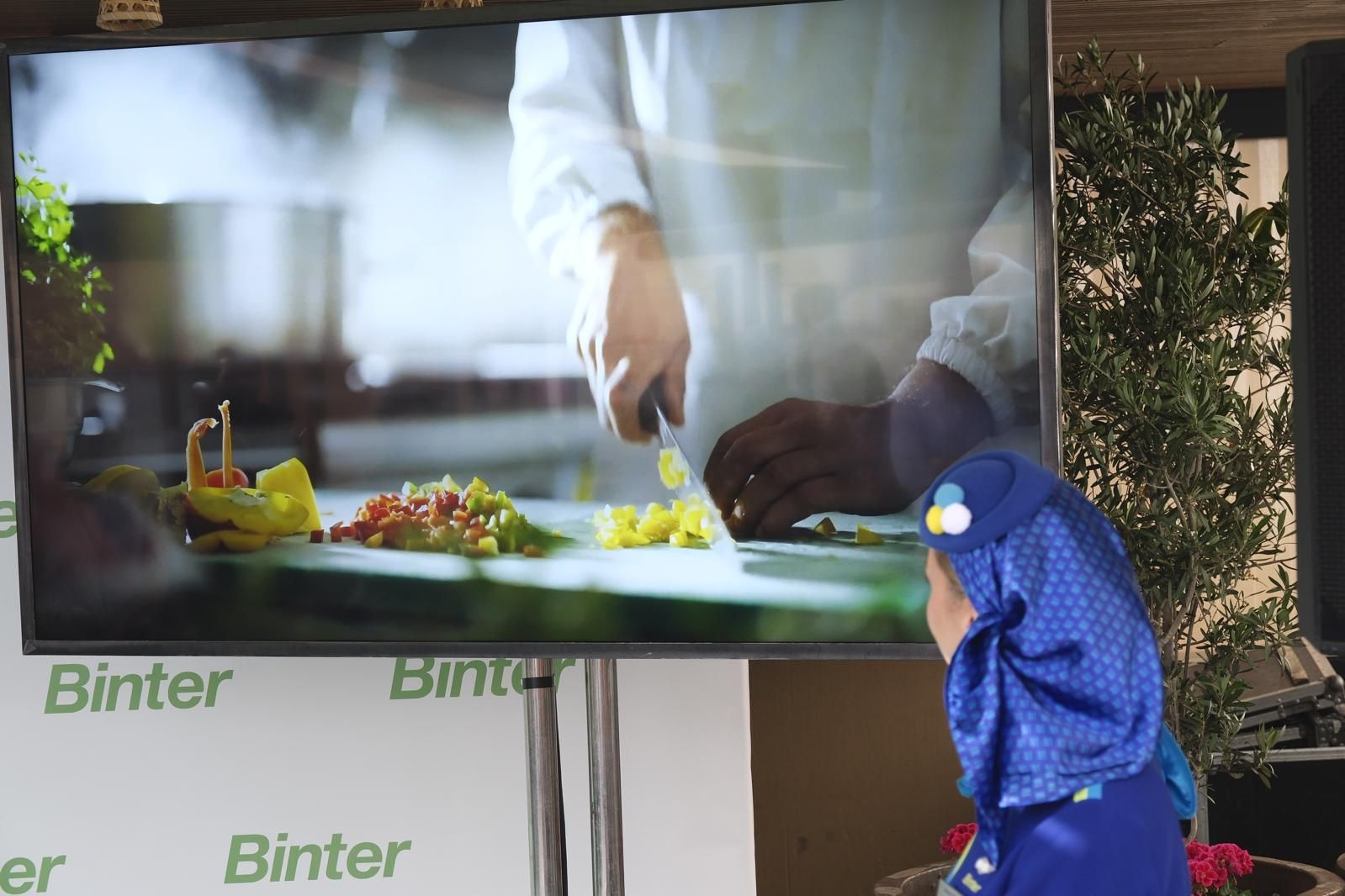 La presentación de los nuevos menús de Binter, en imágenes