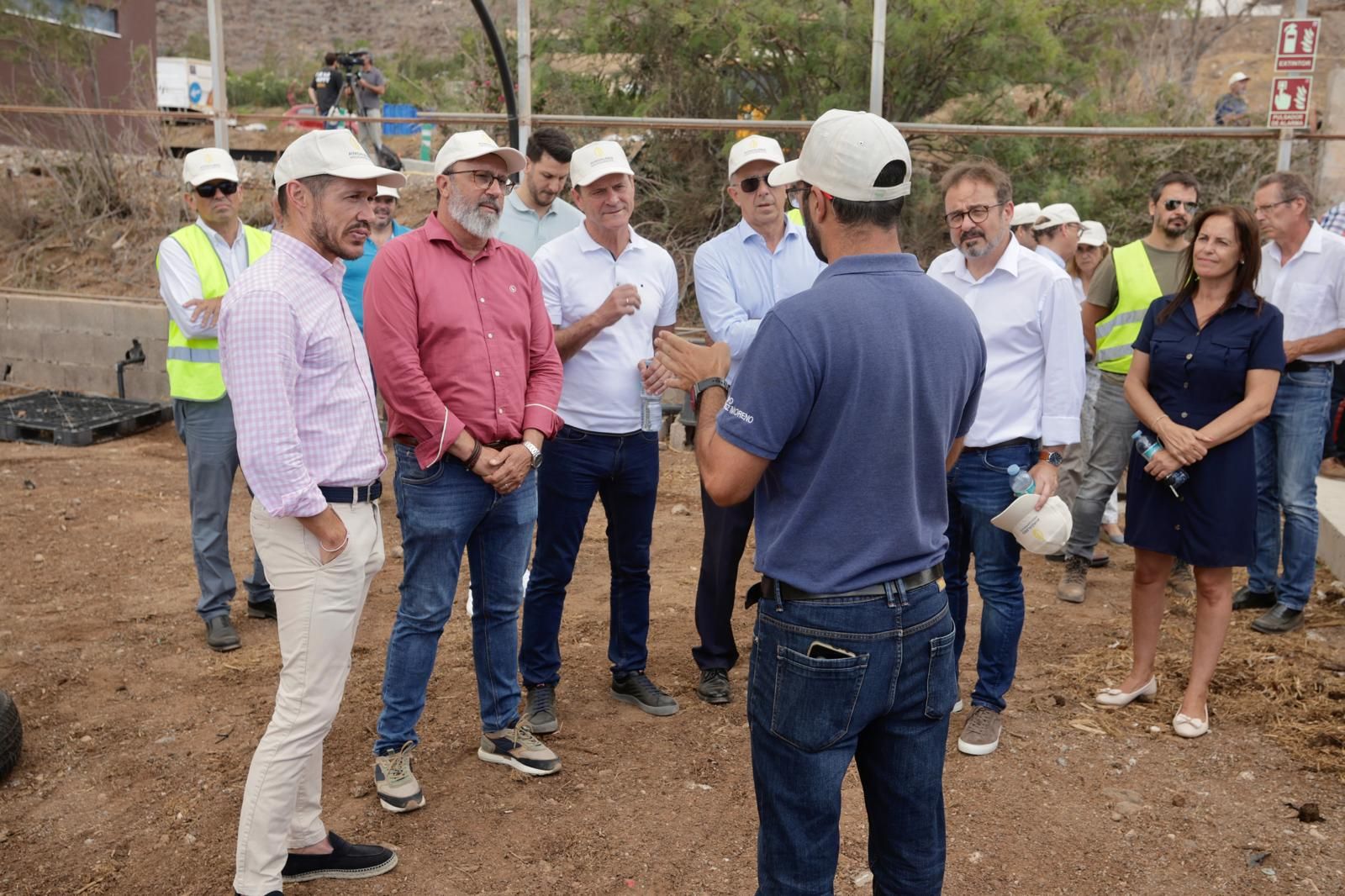 El nuevo sistema de compostaje de Ayagaures, en imágenes