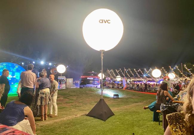 Luces en Audi Golf Nigth by Mahou & Lopesan