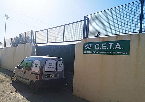 Instalaciones actuales del Centro de Estancia Temporal de Animales.