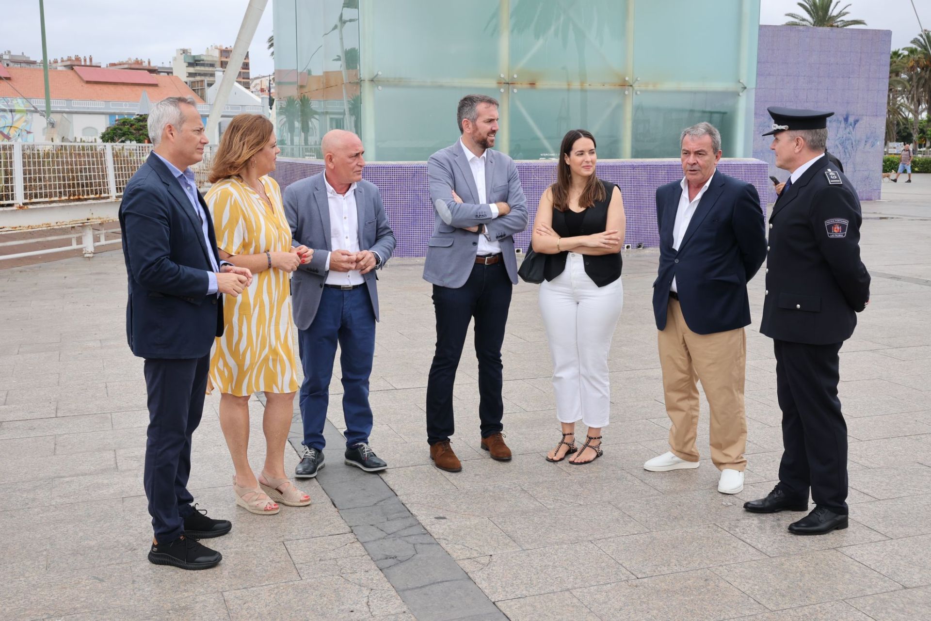 Los nuevos vehículos de la autoridad portuaria, en imágenes