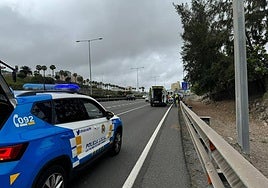 Imagen del lugar del atropello.