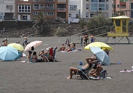 Calor en el suroeste de Gran Canaria.