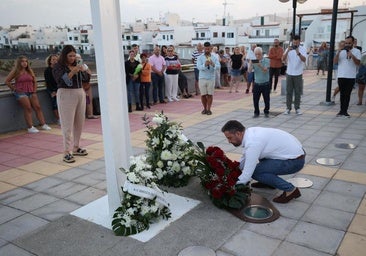 Acto en Ojos de Garza en recuerdo de las víctimas del JK5022
