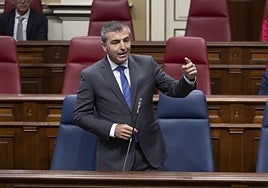 Imagen de archivo de Manuel Domínguez, vicepresidente y consejero de Economía de Canarias.