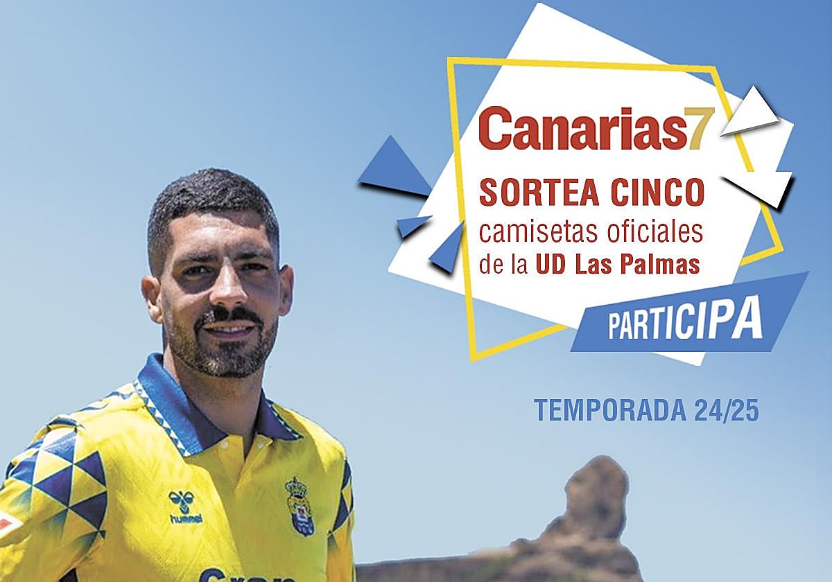 Sortea CANARIAS7 sortea 5 camisetas oficiales de la presente temporada de la ...