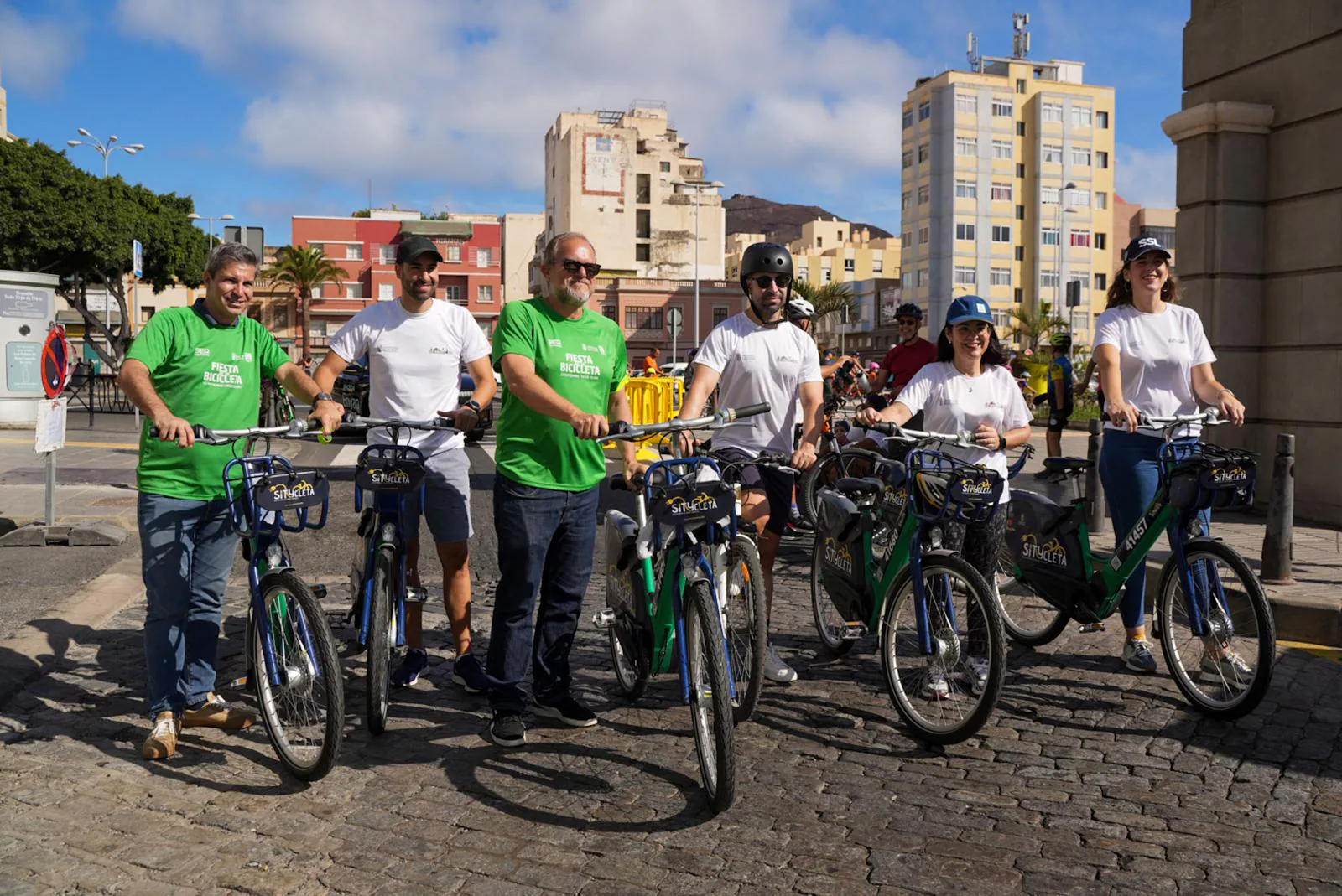 Las Palmas de Gran Canaria celebra el día de la bicicleta