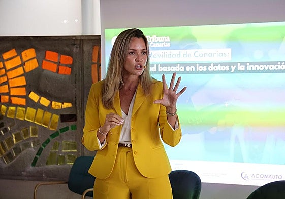 Pablo Rodríguez inaugura la V edición del Foro de Movilidad de Canarias.