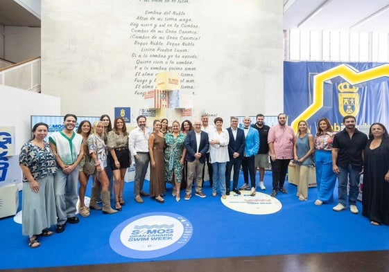 Presentación de la Gran Canaria Swim Week 2024.