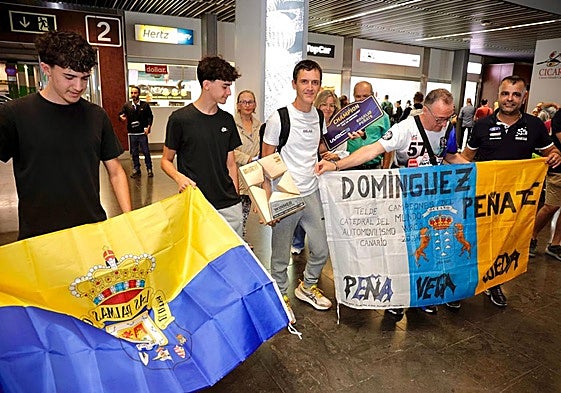 Así recibió Gran Canaria al campeón del mundo de rally Rogelio Peñate