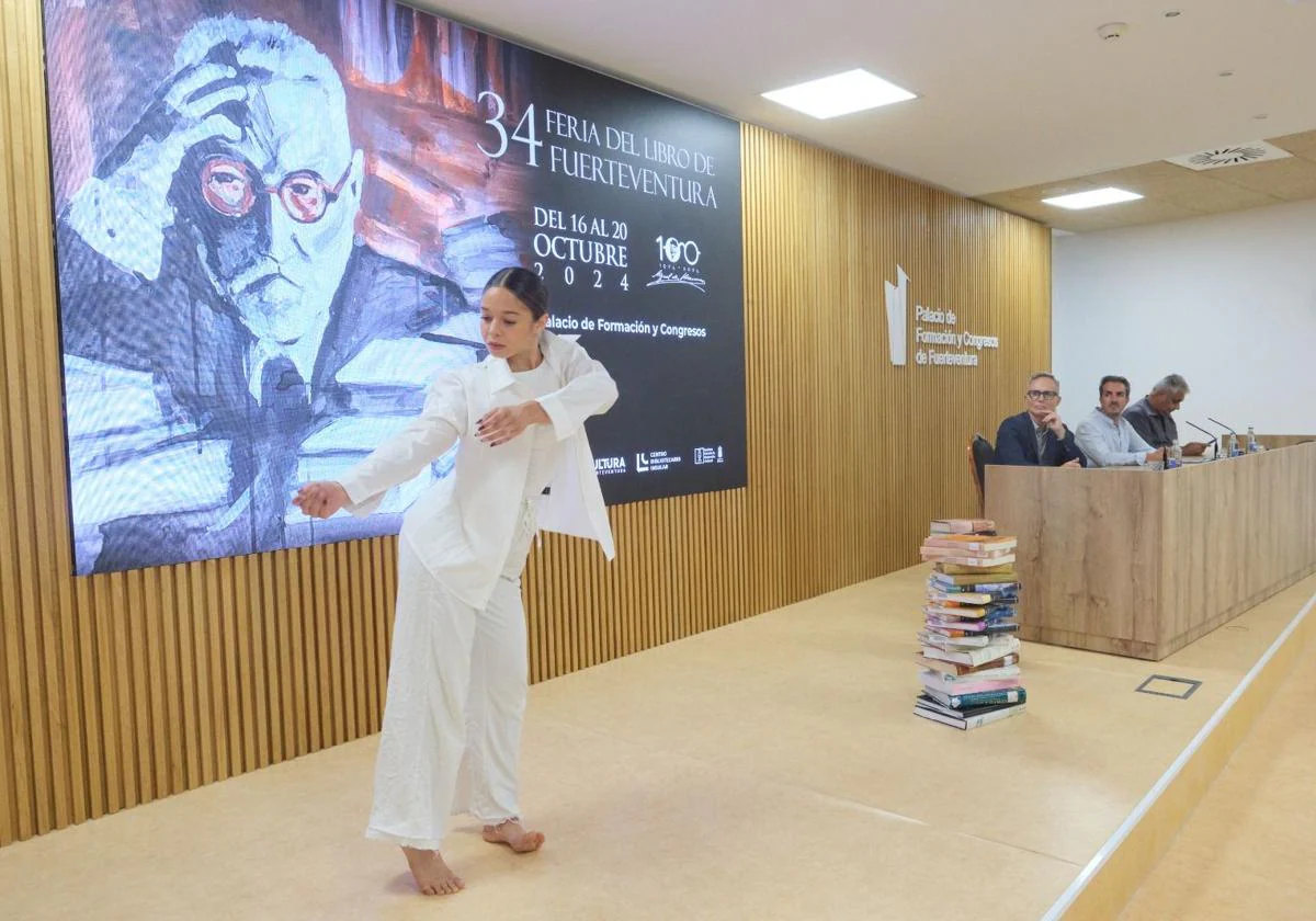 Acto de presentación de la Feria del Libro de Fuerteventura el pasado viernes.