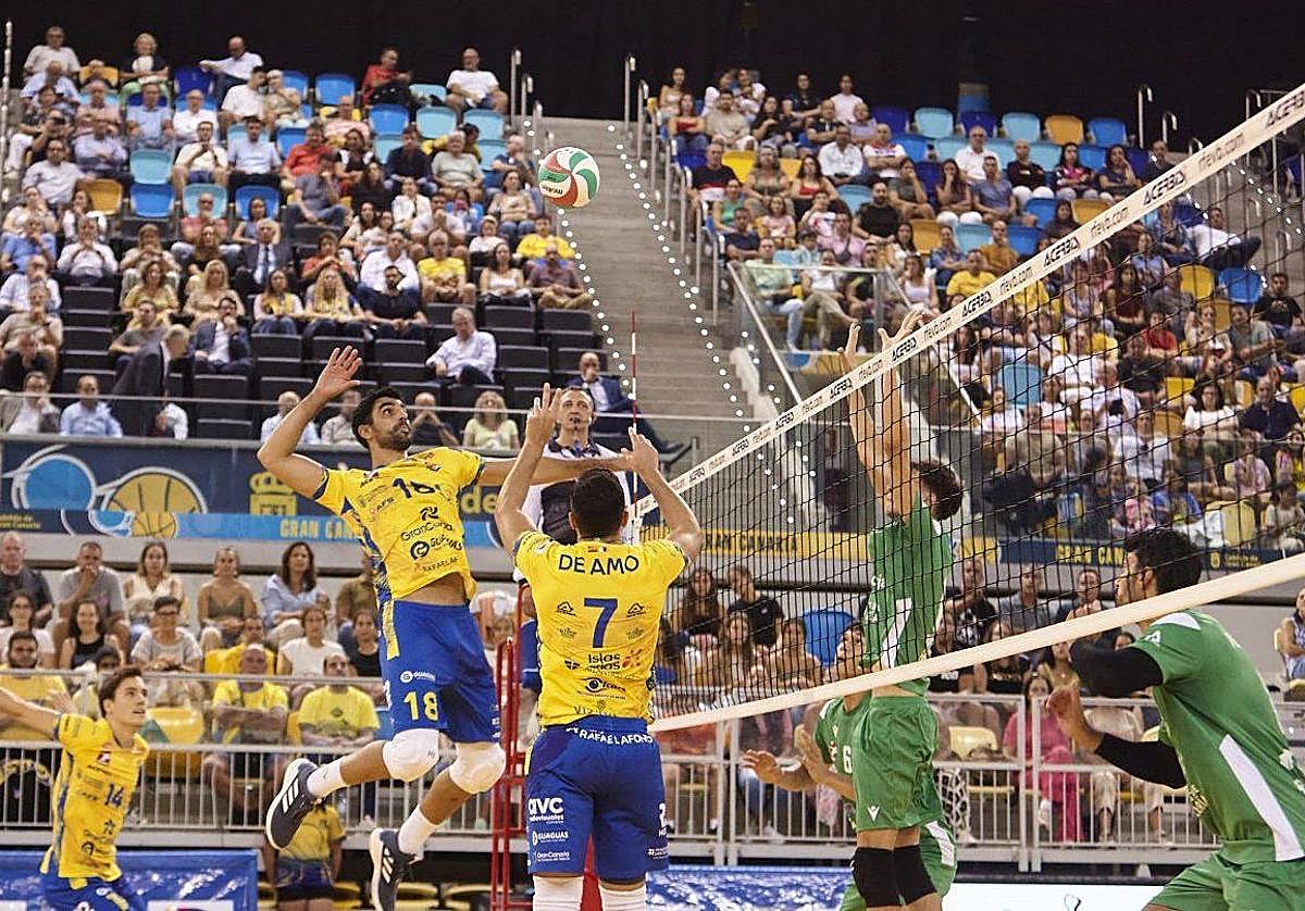 La conexión De Amo-Ramos es vital en el equipo grancanario.