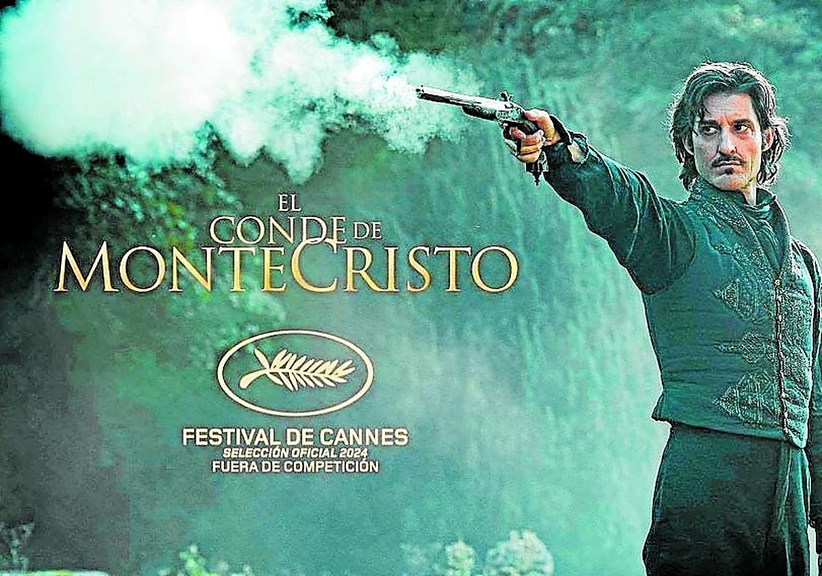 Cartel de la última adaptación de 'El conde de Montecristo' al cine.