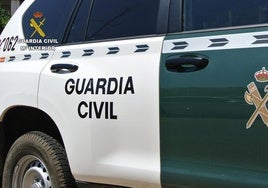 Un vehículo de la Guardia Civil.