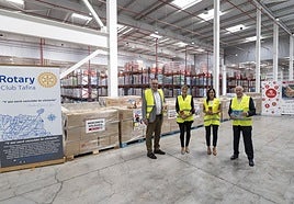 Entrega de mercancía.