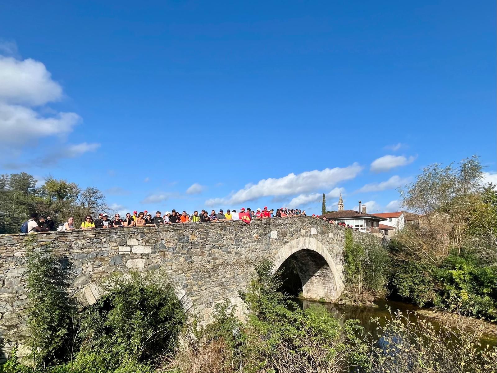 La penúltima etapa del Camino de los Valores, en imágenes