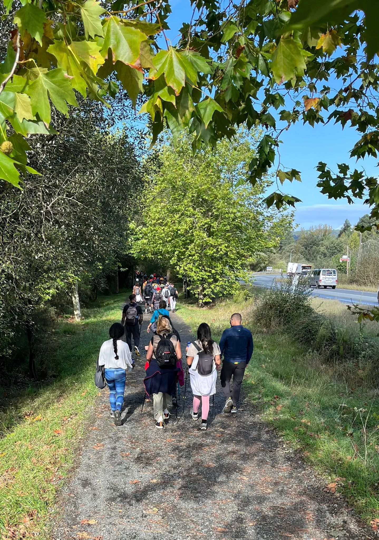 La penúltima etapa del Camino de los Valores, en imágenes