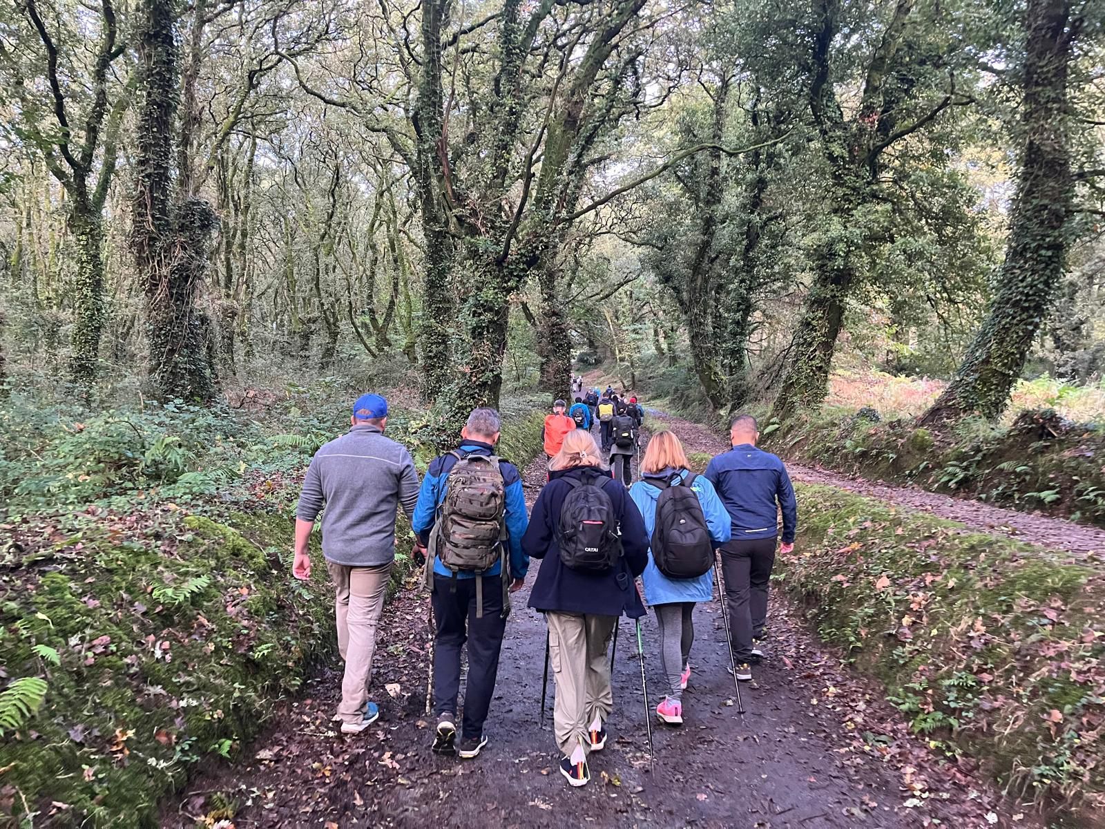 La penúltima etapa del Camino de los Valores, en imágenes